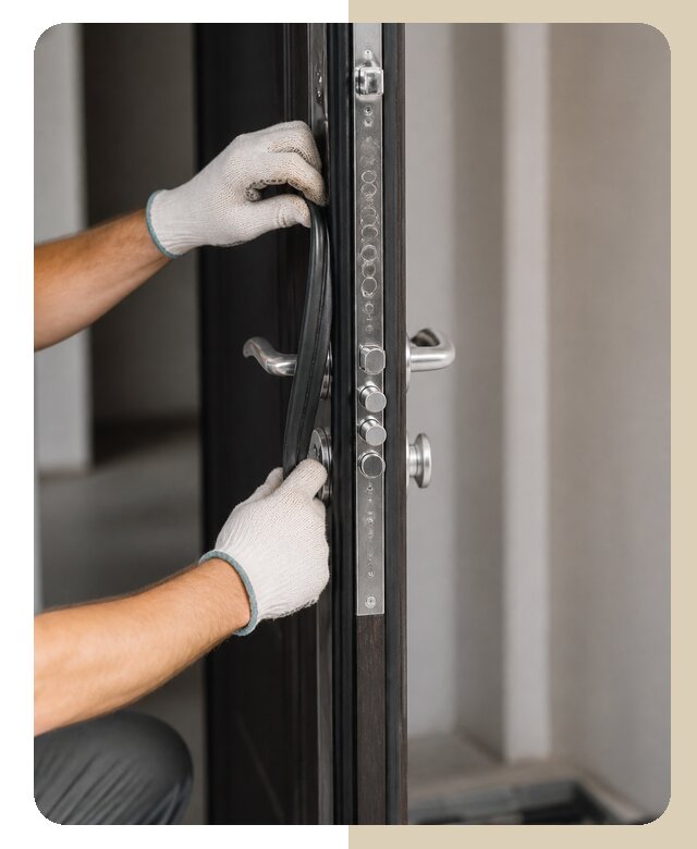 Установка уплотнителя двери в Стрежевом по цене от 2549 р. | ДвериЛегко-Стж